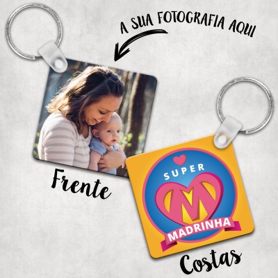 porta chaves super madrinha porta chaves super madrinha